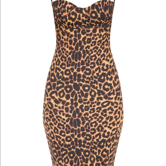 Leopard midi dress - Picture 3 of 3